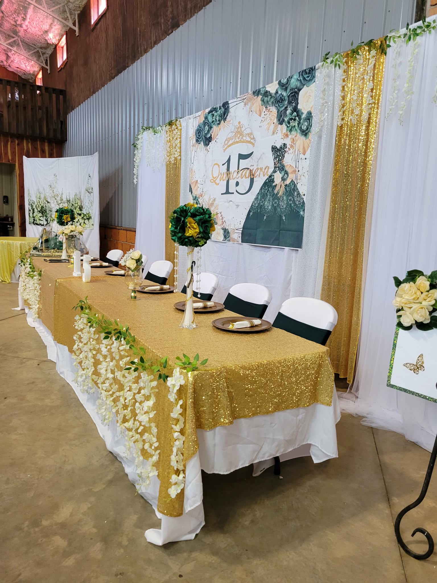 Event decoration setup 3